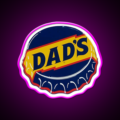 Dads Root Beer Bar Decor Led Neon Sign Rgb Color