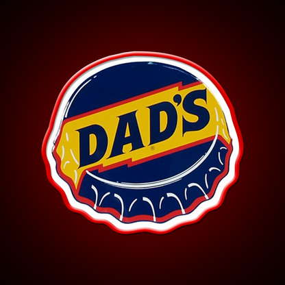 Dads Root Beer Bar Decor Led Neon Sign Rgb Color