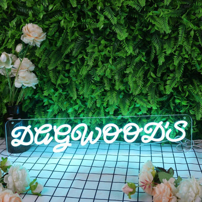 Dagwoods Blue Led Neon Sign - Shineneon