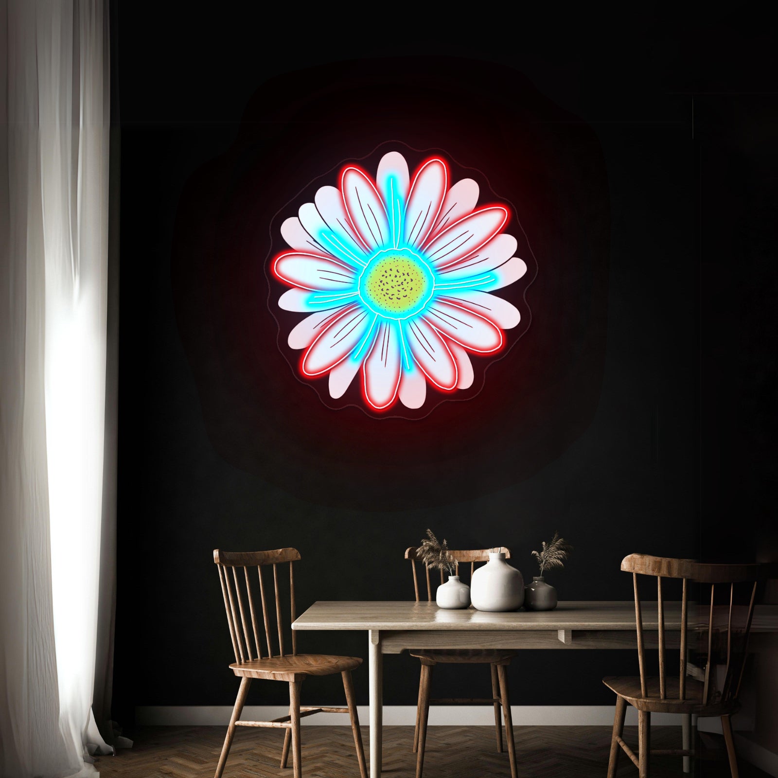 Daisy Aesthetic Flower Vsco Led Neon Signs
