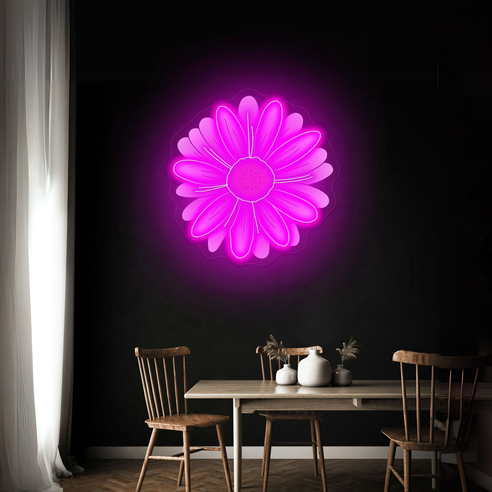 Daisy Aesthetic Flower Vsco Led Neon Signs