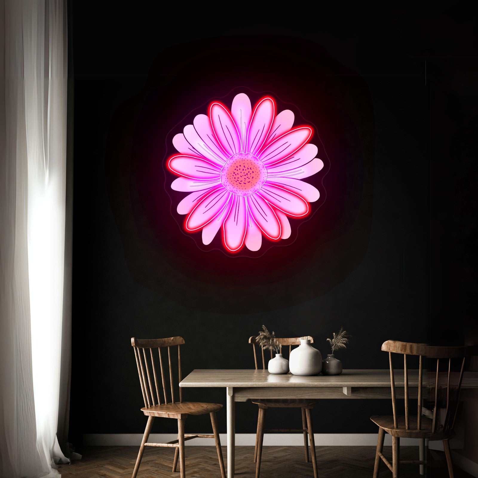 Daisy Aesthetic Flower Vsco Led Neon Signs