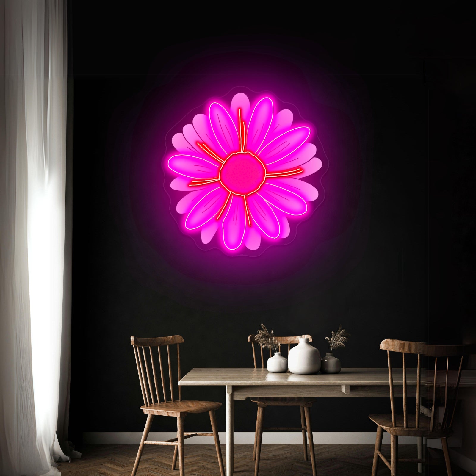 Daisy Aesthetic Flower Vsco Led Neon Signs