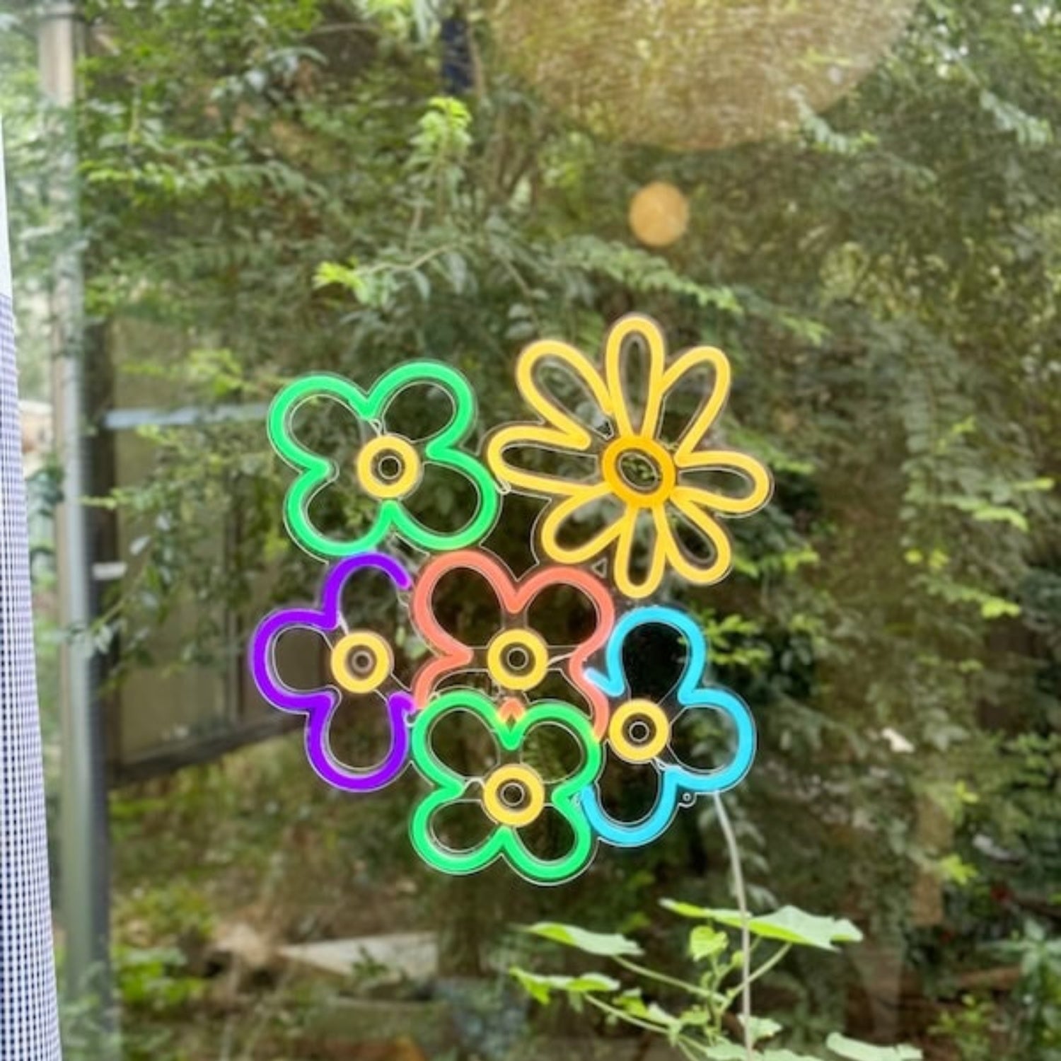 Daisy And Flowers Led Neon Sign Wall Art | Shineneon