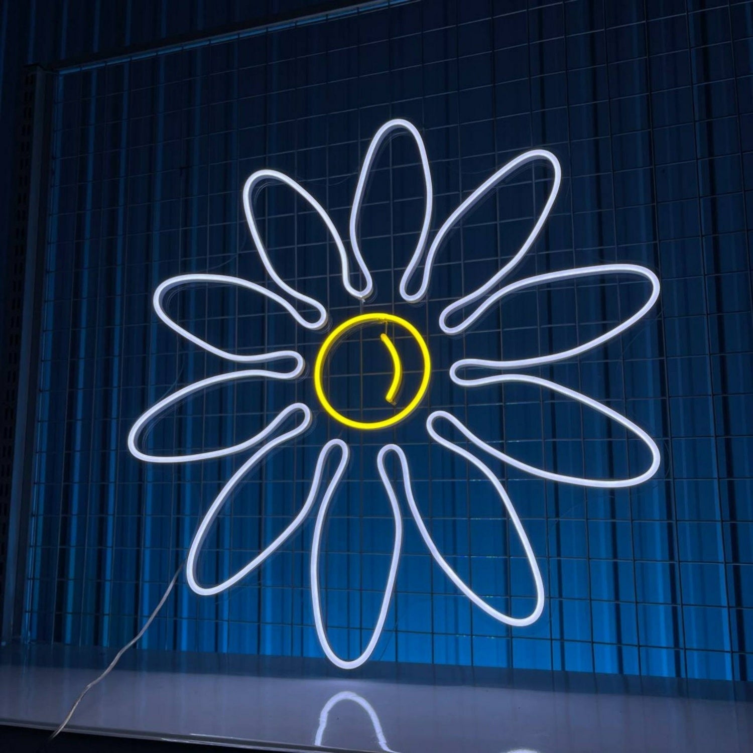 Daisy Flower Led Neon Sign Wall Art - Shineneon