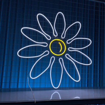 Daisy Flower Led Neon Sign Wall Art - Shineneon