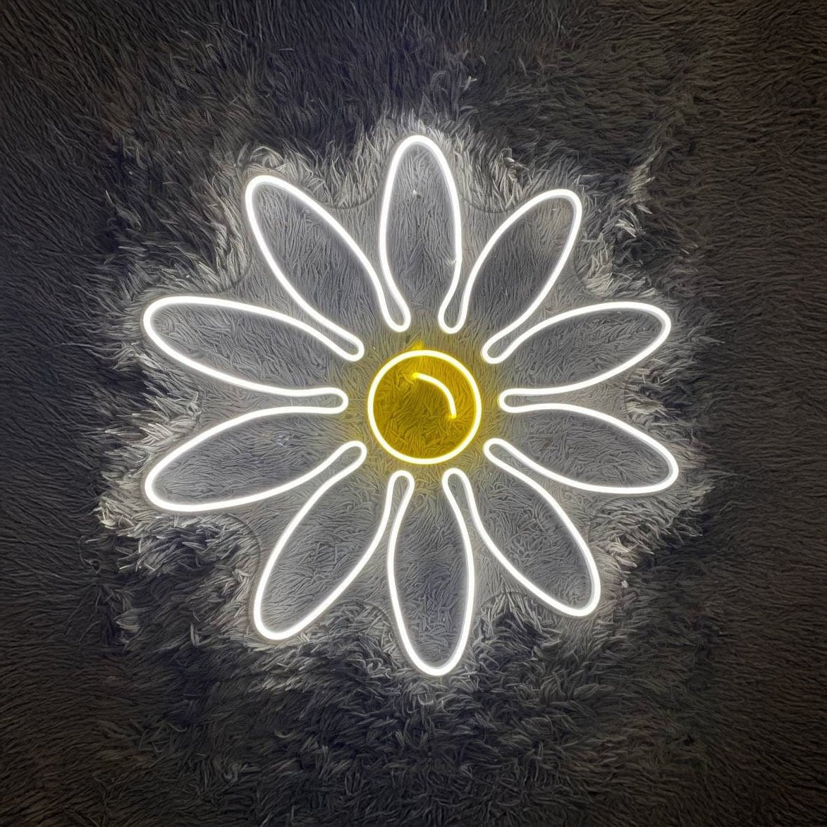 Daisy Flower Neon Signflower Neon Sign Wall Decor - Shineneon