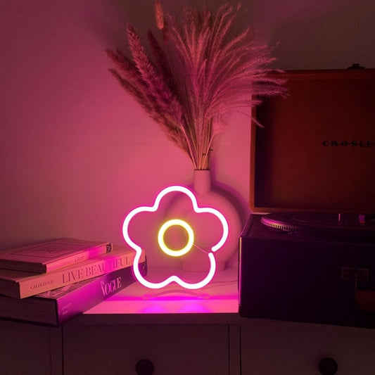 Daisy Flower Neon Signs Neon Lights Led Neon Signs