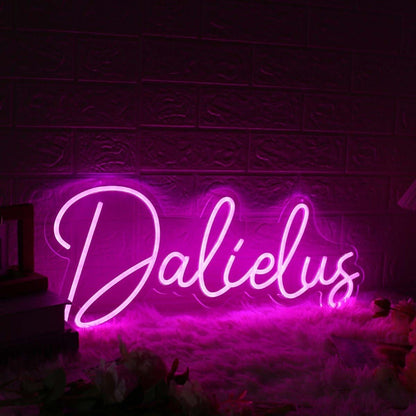 Dalielus Pink Led Neon Sign - Shineneon