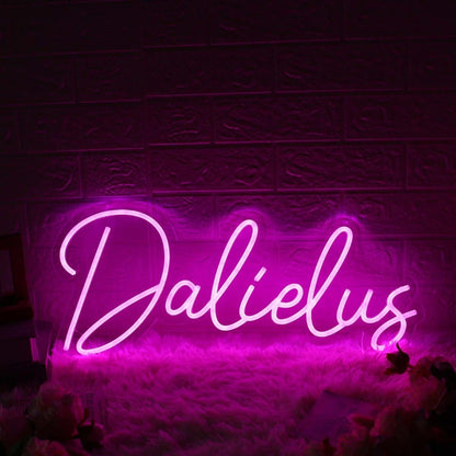 Dalielus Pink Led Neon Sign - Shineneon