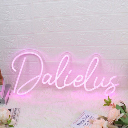 Dalielus Pink Led Neon Sign - Shineneon