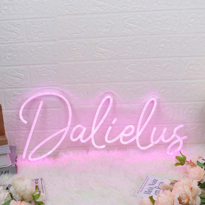 Dalielus Pink Led Neon Sign - Shineneon