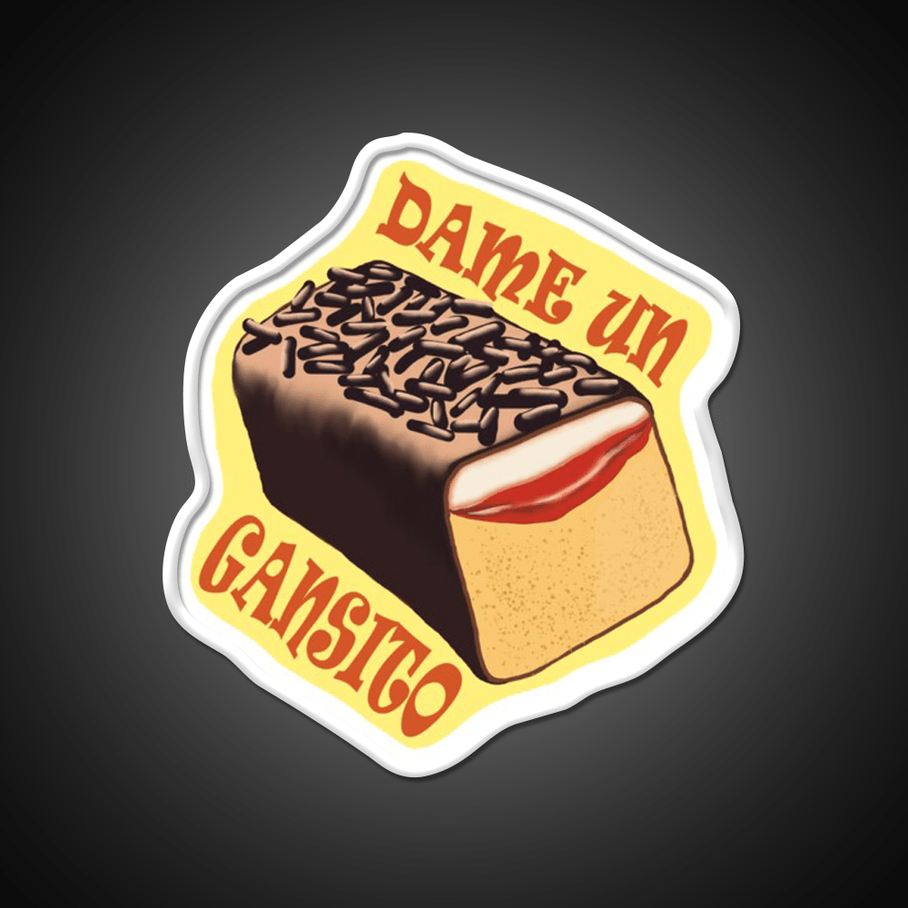 Dame Un Gansito Snack Food Led Neon Sign Rgb Color - Shineneon