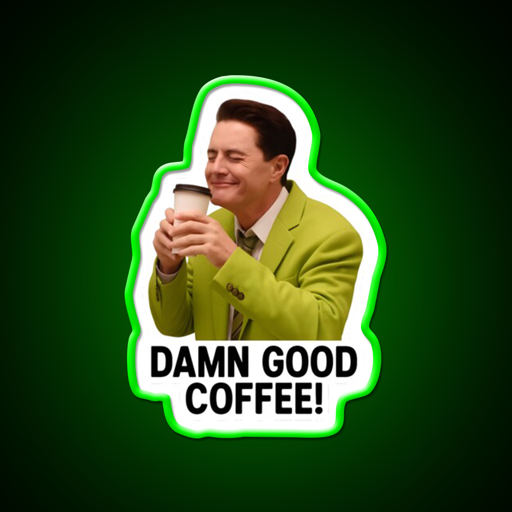 Damn Good Coffee Cafe Led Neon Sign Espresso Bar Art Rgb Color