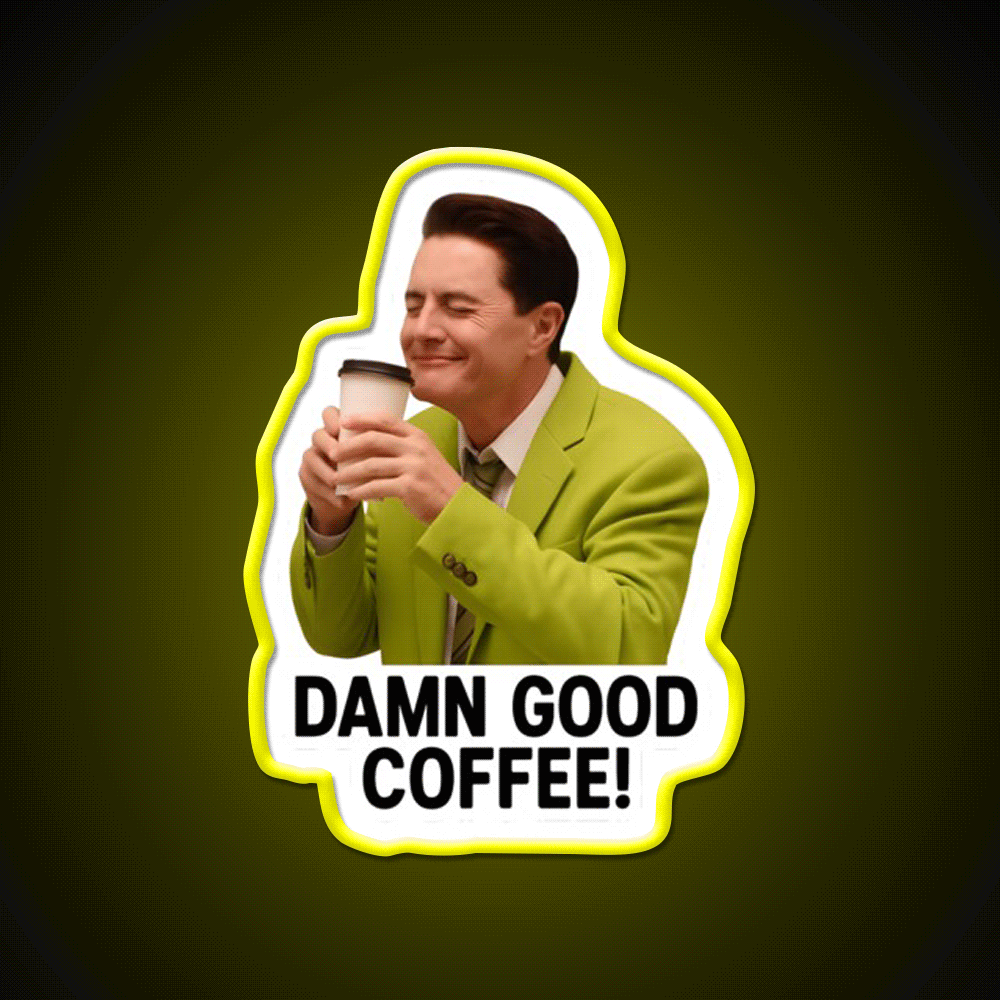 Damn Good Coffee Cafe Led Neon Sign Espresso Bar Art Rgb Color