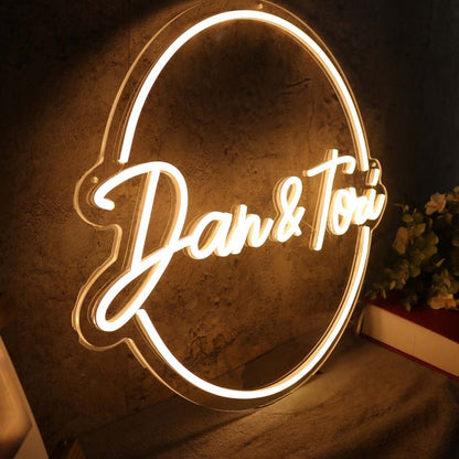 Dan And Tori Yellow Led Neon Sign - Shineneon