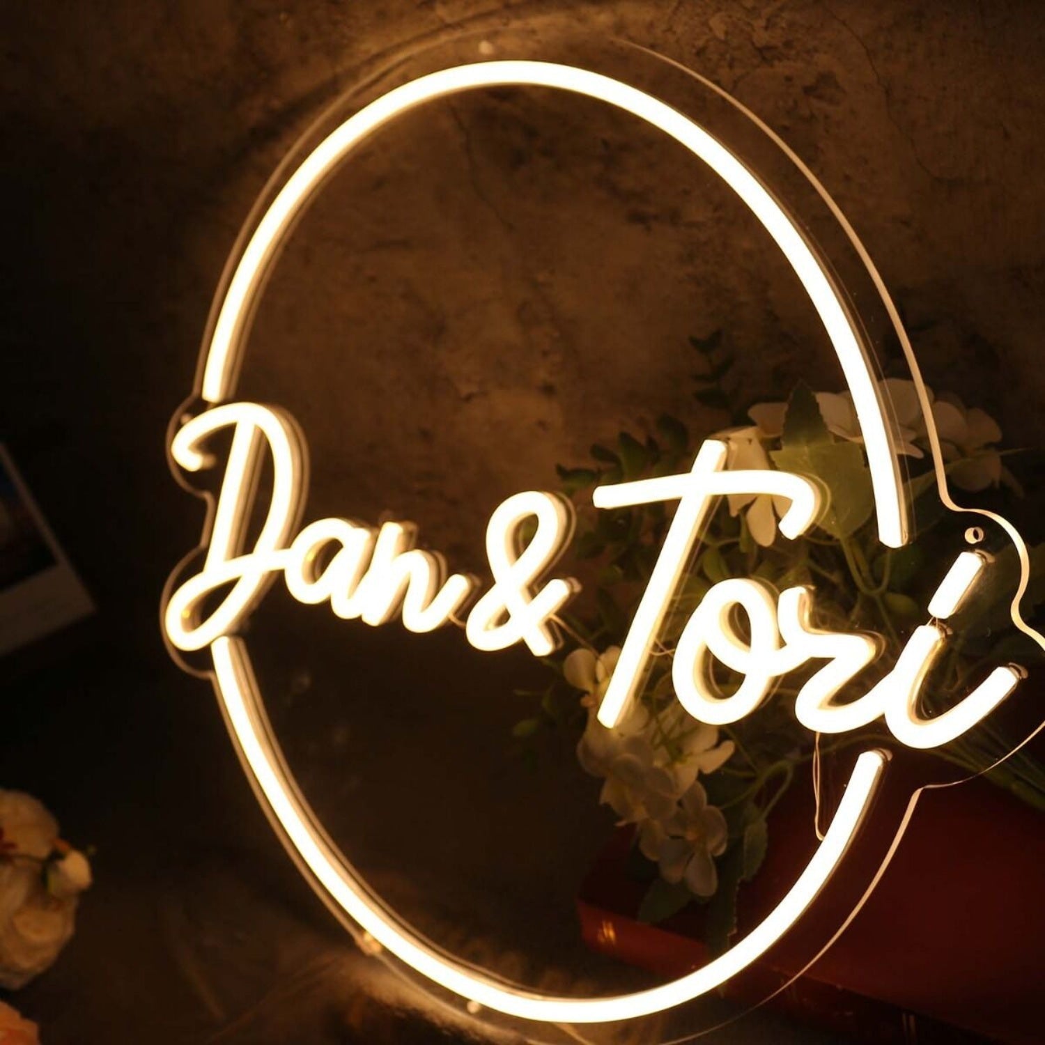 Dan And Tori Yellow Led Neon Sign - Shineneon