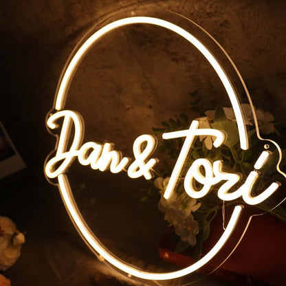 Dan And Tori Yellow Led Neon Sign - Shineneon