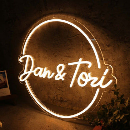 Dan And Tori Yellow Led Neon Sign - Shineneon