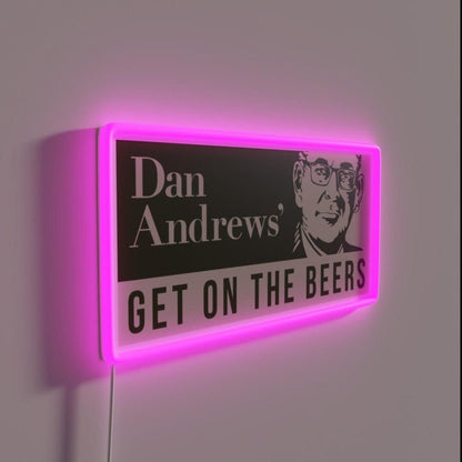 Dan Andrews Rgb Led Neon Sign - Shineneon