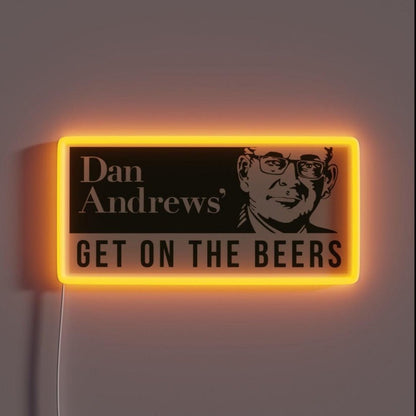 Dan Andrews Rgb Led Neon Sign - Shineneon