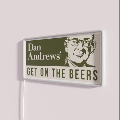 Dan Andrews Rgb Led Neon Sign - Shineneon