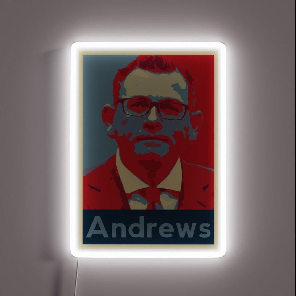 Dan Andrews Rgb Led Neon Sign Bar Wall Decor - Shineneon