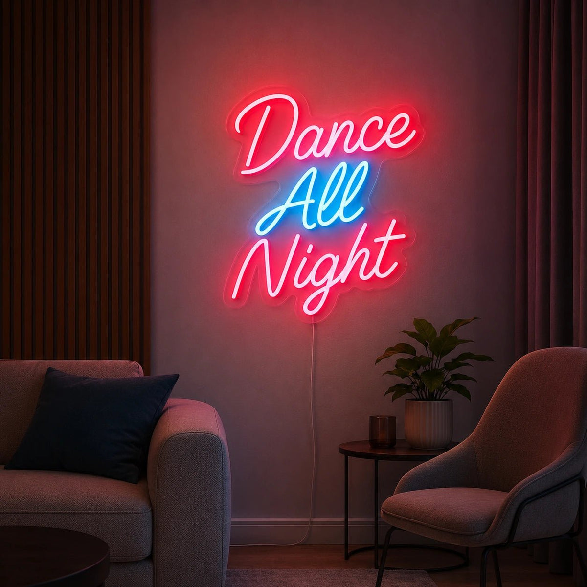 Dance All Night LED Neon Sign - Shineneon