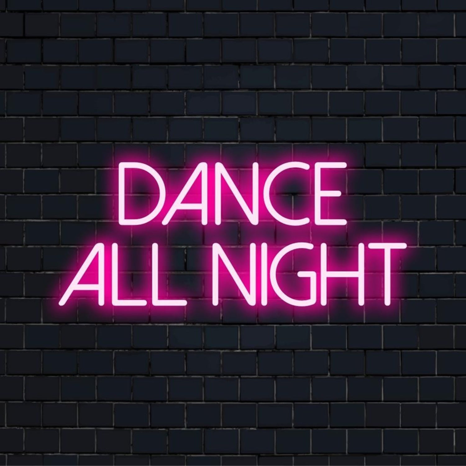 Dance All Night Red White Blue Eagle Led Neon Sign For Bar Studio | Shineneon