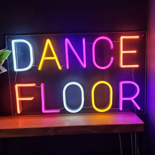 Dance Floor Led Sign Business Neon Sign