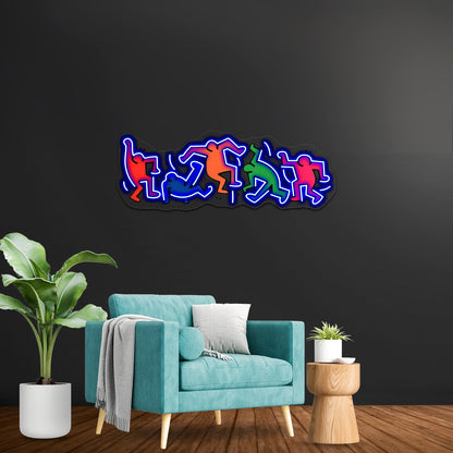 Dance Together Artwork Affordable Custom Neon Signs