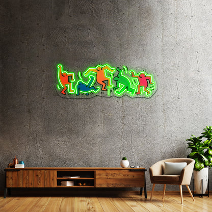 Dance Together Artwork Affordable Custom Neon Signs