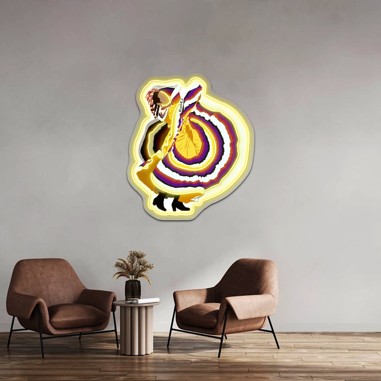 Dancer Artwork Affordable Custom Neon Signs - Shineneon
