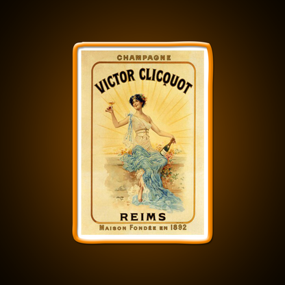 Dancer Victor Clicquot Poster Cocktail Bar Decor Led Neon Sign Rgb Color - LED neon sign view 6