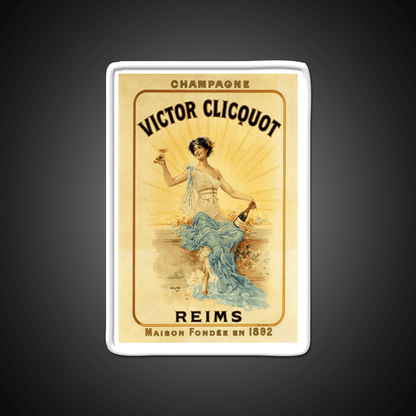 Dancer Victor Clicquot Poster Cocktail Bar Decor Led Neon Sign Rgb Color - Shineneon