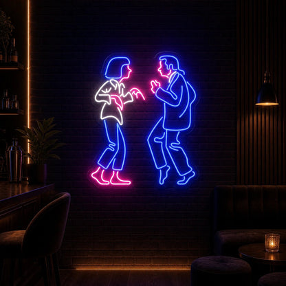 Dancing Couple Vintage LED Neon Sign - Shineneon