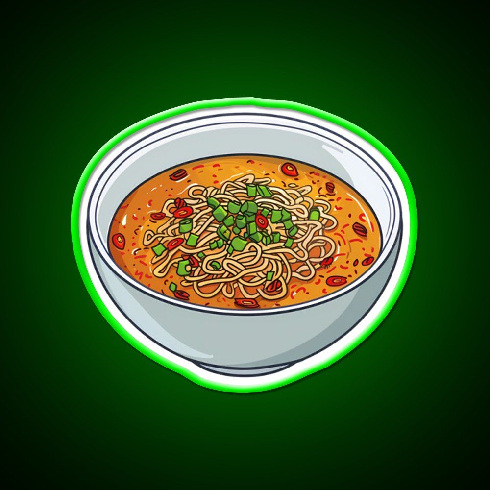 Dandan Noodles Led Neon Sign Chinese Food Rgb Color