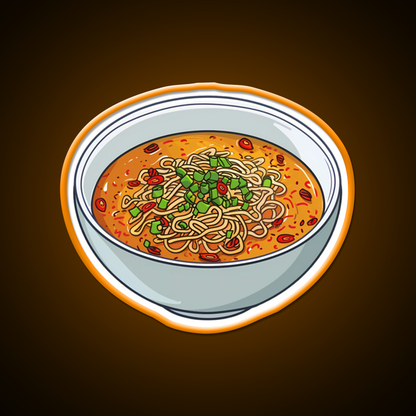 Dandan Noodles Led Neon Sign Chinese Food Rgb Color