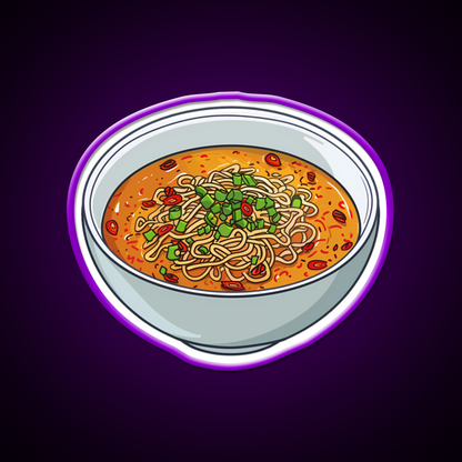 Dandan Noodles Led Neon Sign Chinese Food Rgb Color