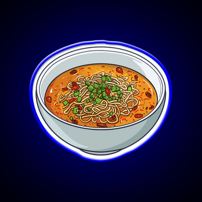 Dandan Noodles Led Neon Sign Chinese Food Rgb Color - Shineneon