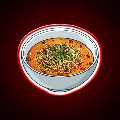 Dandan Noodles Led Neon Sign Chinese Food Rgb Color - Shineneon
