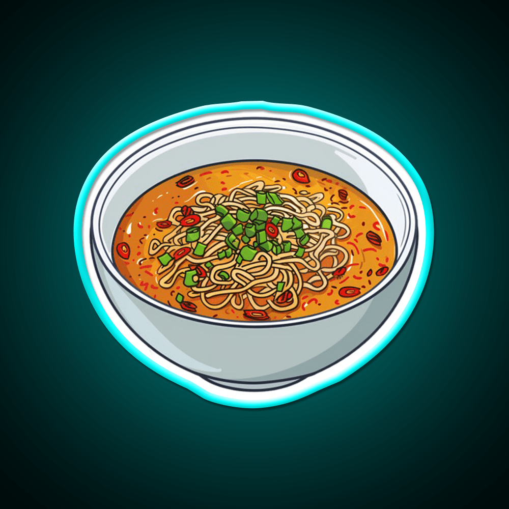 Dandan Noodles Led Neon Sign Chinese Food Rgb Color - Shineneon