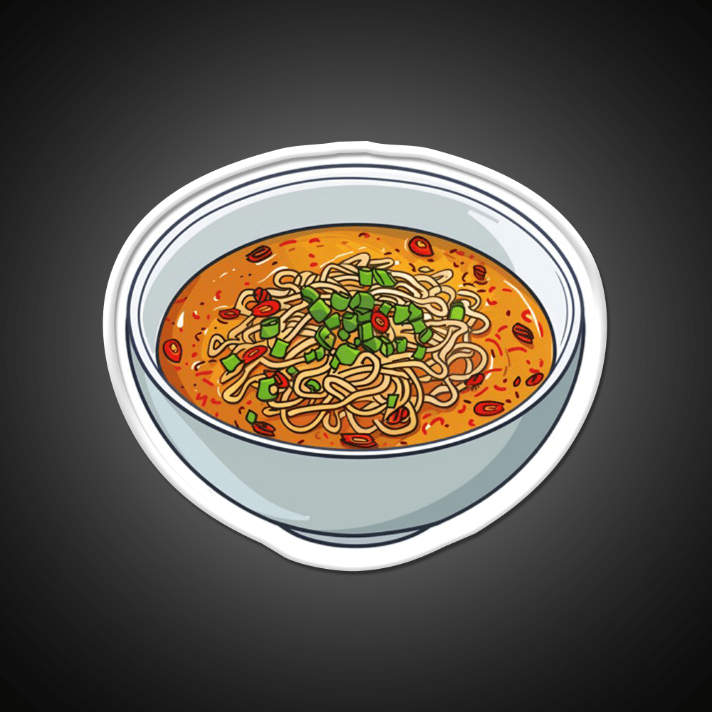Dandan Noodles Led Neon Sign Chinese Food Rgb Color - Shineneon