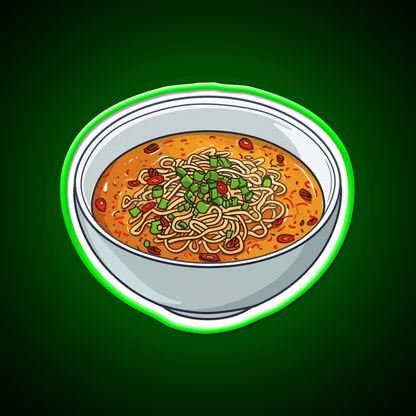 Dandan Noodles Led Neon Sign Chinese Food Rgb Color - Shineneon