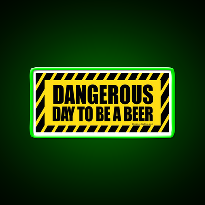 Danger Dangerous Beer Bar Decor Led Neon Sign Rgb Color - LED neon sign view 8