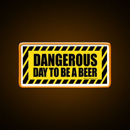 Danger Dangerous Beer Bar Decor Led Neon Sign Rgb Color - LED neon sign view 6