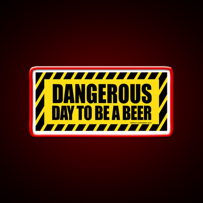 Danger Dangerous Beer Bar Decor Led Neon Sign Rgb Color - LED neon sign view 10