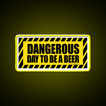 Danger Dangerous Beer Bar Decor Led Neon Sign Rgb Color - LED neon sign view 7