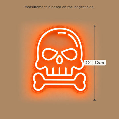 Dangerous Goods Skull Bones LED Neon Sign - Shineneon