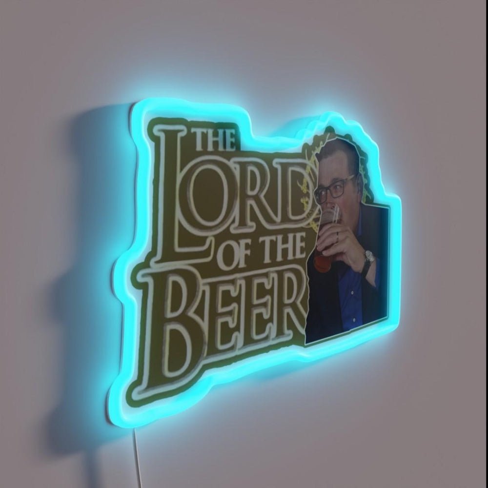 Daniel Andrews Lord Of The The Beers Rgb Led Neon Sign - Shineneon
